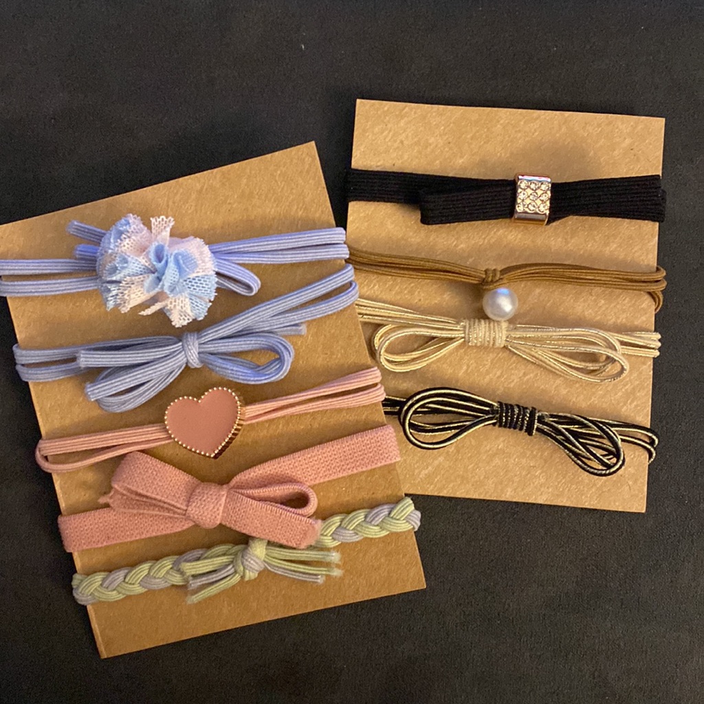 9pcs Hair Bands  252